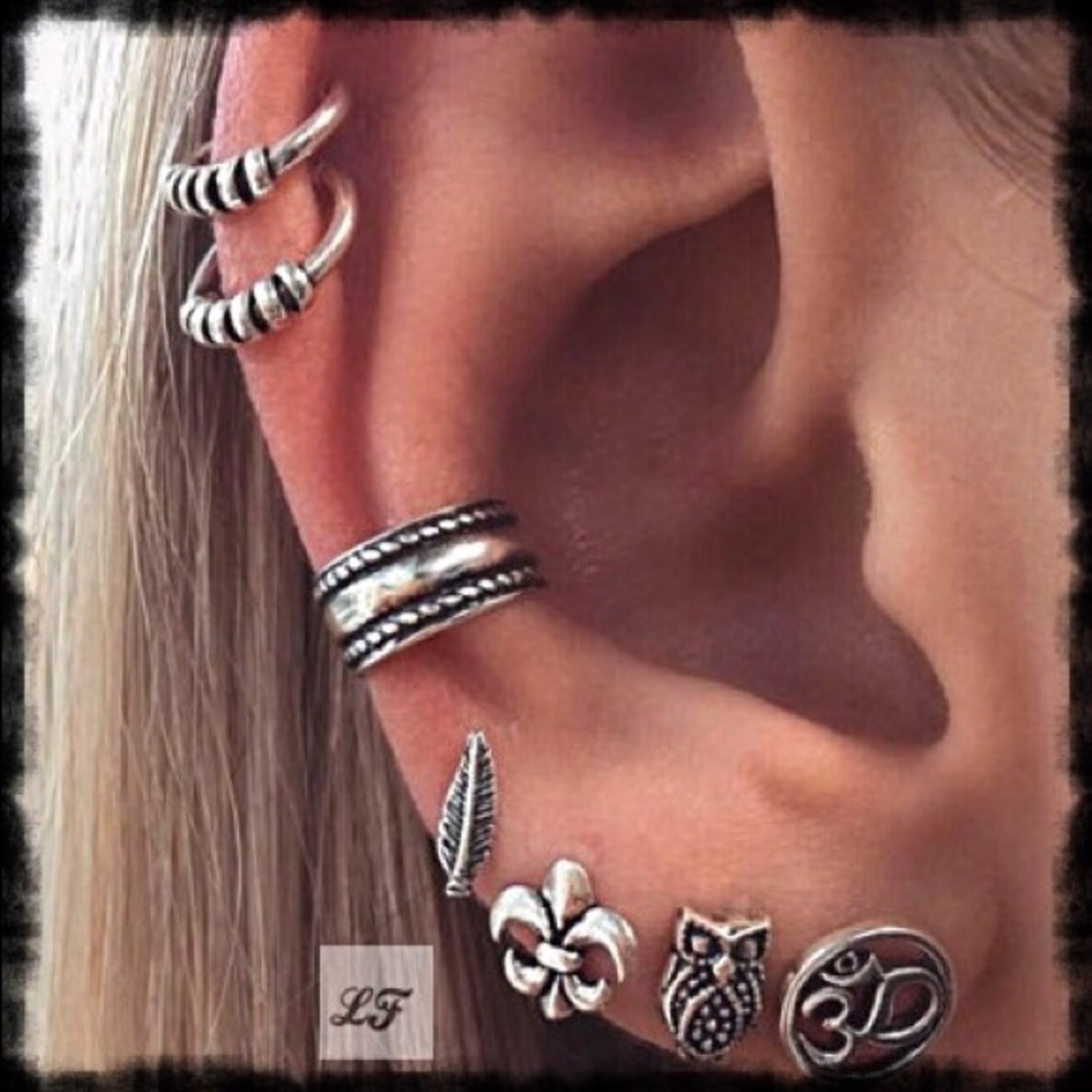Boho Vibes ~ 7 Pc Earrings + Cuffs Collection